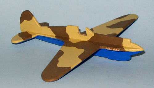 Garet Scale P-40
Using some extra paints I had around the house, so if the colours don't look just right... they ain't!
