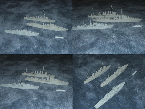 Support Fleet
Keywords: SMM hand carved solid wood scale model ships 1/350