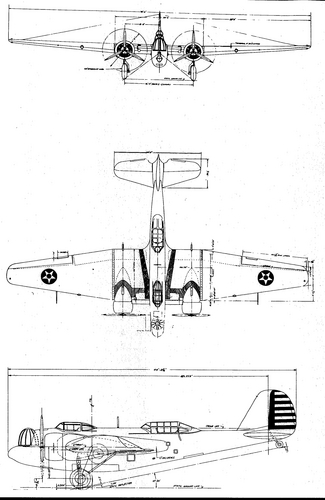 Martin B-10
(jpg format, -- dpi, 586 KB).

[b]Click on image to download file in original format[/b]
file url: 
http://smm.solidmodelmemories.net/Gallery/albums/userpics/--

[i]These plans are placed here in review of their accuracy and 
historical content. They are for personal use only and not to
be reproduced commercially. Copyrights remain with the original
copyright holders and are not the property of Solid Model
Memories. Please post comment regarding the accuracy of the
drawings in the section provided on the individual page of the 
plan you are reviewing. If you build this model or if you have 
images of the original subject itself, please let us know. If
you are the copyright holder of the work in question and wish
to have it removed please contact SMM [/i]

Keywords: Martin B-10