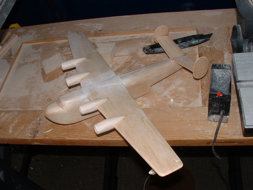 PBY-3 now looking like an aeroplane after all of those sub assemblies !
Keywords: CONSOLIDATED PB2Y-3 CORONADO,Solid models,carving models in wood,Solid model memories,old time model building,nostalgic model building