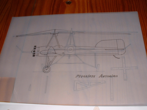 Pitcairn Autogyro
Tracings for the Pitcairn.
Keywords: PITCAIRN AUTOGYRO,Solid models,carving models in wood,Solid model memories,old time model building,nostalgic model building