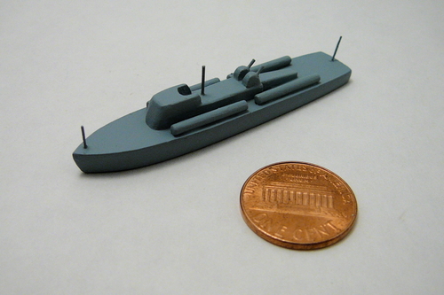 Finished PT-10
Completed PT-10 model.
Keywords: torpedo boat PT-10 solid model ship