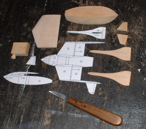 More parts layout for Spaceship One,build one you will love it.
Keywords: SPACESHIP ONE,RICHARD BRANSON,Solid models,wooden models,carving,balsa wood,model aircraft,solid model memories