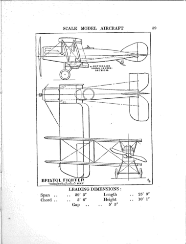 WW1 Brisfit or Biff
(jpg format, -- dpi, 222 KB).

[b]Click on image to download file in original format[/b]
file url: 
http://smm.solidmodelmemories.net/Gallery/albums/userpics/Stevens1933_Bristol_Fighter.jpg

[i]These plans are placed here in review of their accuracy and 
historical content. They are for personal use only and not to
be reproduced commercially. Copyrights remain with the original
copyright holders and are not the property of Solid Model
Memories. Please post comment regarding the accuracy of the
drawings in the section provided on the individual page of the 
plan you are reviewing. If you build this model or if you have 
images of the original subject itself, please let us know. If
you are the copyright holder of the work in question and wish
to have it removed please contact SMM [/i]
Keywords: Bristol Brisfit