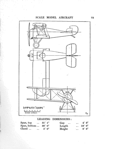 WW1 Sopwith Snipe
(jpg format, -- dpi, 204 KB).

[b]Click on image to download file in original format[/b]
file url: 
http://smm.solidmodelmemories.net/Gallery/albums/userpics/Stevens1933_Sopwith_Snipe.jpg

[i]These plans are placed here in review of their accuracy and 
historical content. They are for personal use only and not to
be reproduced commercially. Copyrights remain with the original
copyright holders and are not the property of Solid Model
Memories. Please post comment regarding the accuracy of the
drawings in the section provided on the individual page of the 
plan you are reviewing. If you build this model or if you have 
images of the original subject itself, please let us know. If
you are the copyright holder of the work in question and wish
to have it removed please contact SMM [/i]
Keywords: Sopwith Snipe