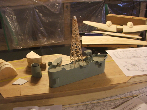 Main mast progress
The main mast is assemble and glued
Keywords: smm solidmodelmemories hand carved solid wood model ship 1/144 scale HMCS Bonaventure main mast