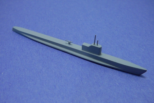 USS Pompano at 1/1200 scale
My model of the USS Pompano.  Total time to build was 1.5 hours.
Keywords: uss pompano submarine submarine waterline model