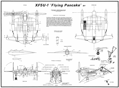 Vought XF5U-1
(gif format, -- dpi, 344 KB).

[b]Click on image to download file in original format[/b]
file url: 
http://smm.solidmodelmemories.net/Gallery/albums/userpics/--

[i]These plans are placed here in review of their accuracy and 
historical content. They are for personal use only and not to
be reproduced commercially. Copyrights remain with the original
copyright holders and are not the property of Solid Model
Memories. Please post comment regarding the accuracy of the
drawings in the section provided on the individual page of the 
plan you are reviewing. If you build this model or if you have 
images of the original subject itself, please let us know. If
you are the copyright holder of the work in question and wish
to have it removed please contact SMM [/i]

Keywords: Vought XF5U-1