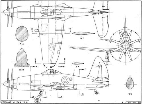 Westland Wyvern
(gif format, -- dpi, 157 KB).

[b]Click on image to download file in original format[/b]
file url: 
http://smm.solidmodelmemories.net/Gallery/albums/userpics/--

[i]These plans are placed here in review of their accuracy and 
historical content. They are for personal use only and not to
be reproduced commercially. Copyrights remain with the original
copyright holders and are not the property of Solid Model
Memories. Please post comment regarding the accuracy of the
drawings in the section provided on the individual page of the 
plan you are reviewing. If you build this model or if you have 
images of the original subject itself, please let us know. If
you are the copyright holder of the work in question and wish
to have it removed please contact SMM [/i]

Keywords: Westland Wyvern