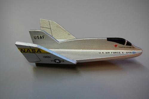 Martin Marietta X-24A
Simple scale model of the Martin Marietta X-24A in 1/72 scale.
Keywords: Martin Marietta X-24A simple scale model airplane