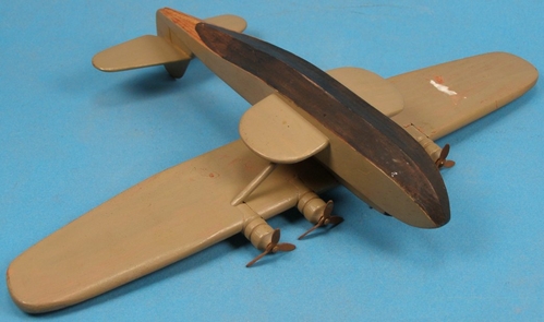 Bottom view of model as received
