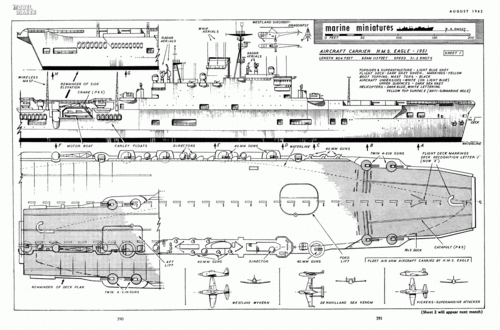 HMS Eagle
(gif format, -- dpi, 491 KB)

[b]click on image to download file in original format[/b]

[i]These plans are placed here in review of their accuracy and historical content. They are for personal use only and not to be reproduced commercially. Copyrights remain with the original copyright holders and are not the property of Solid Model Memories. Please post comment regarding the accuracy of the drawings in the section provided on the individual page of the plan you are reviewing. If you build this model or if you have images of the original subject itself, please let us know. If you are the copyright holder of the work in question and wish to have it removed please contact SMM.[/i]

