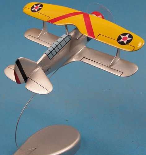 Rear view of finished model
