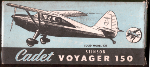 Cadet Stinson Voyager
Box Art for Cadet Stinson Voyager
Keywords: Stinson Voyager Cadet