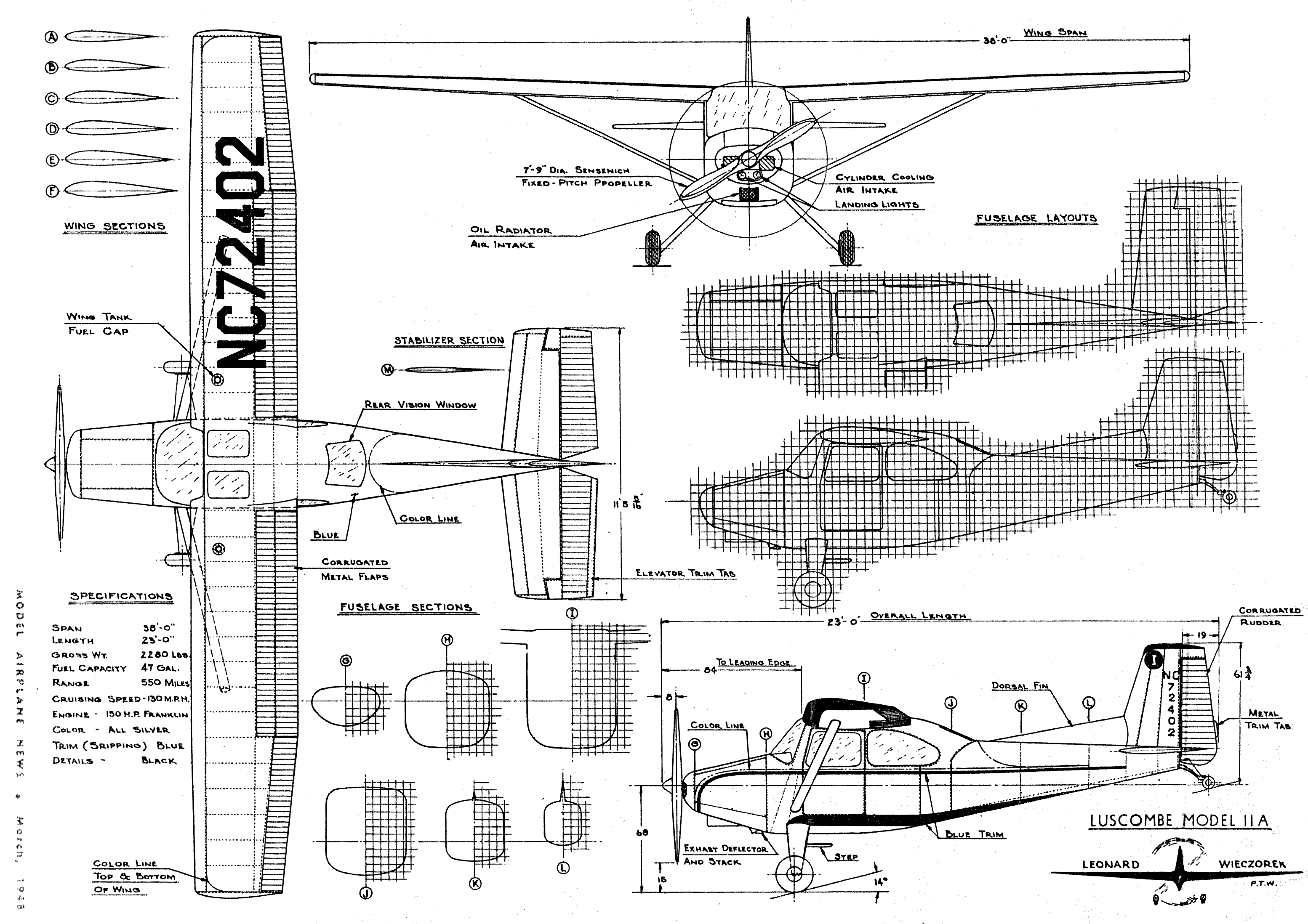 Luscombe 11 Sedan - RC Groups